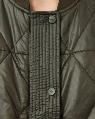 Alii Quilted Bomber Jacket
