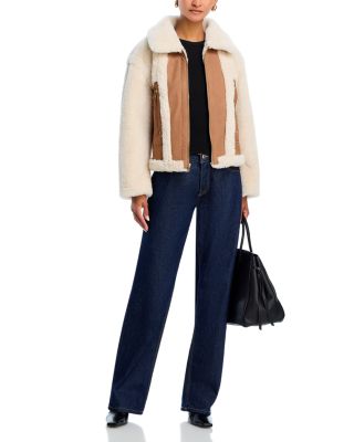 Faux Fur Sherpa Moto Jacket - Exclusive