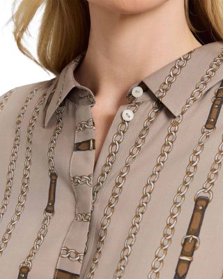 Luna Chain Print Shirt