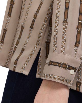 Luna Chain Print Shirt