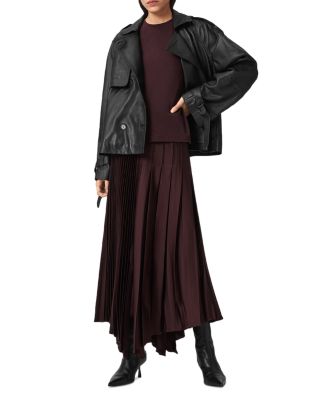 Jax Pleated Maxi Skirt