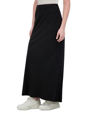 Brushed Straight Slip Skirt