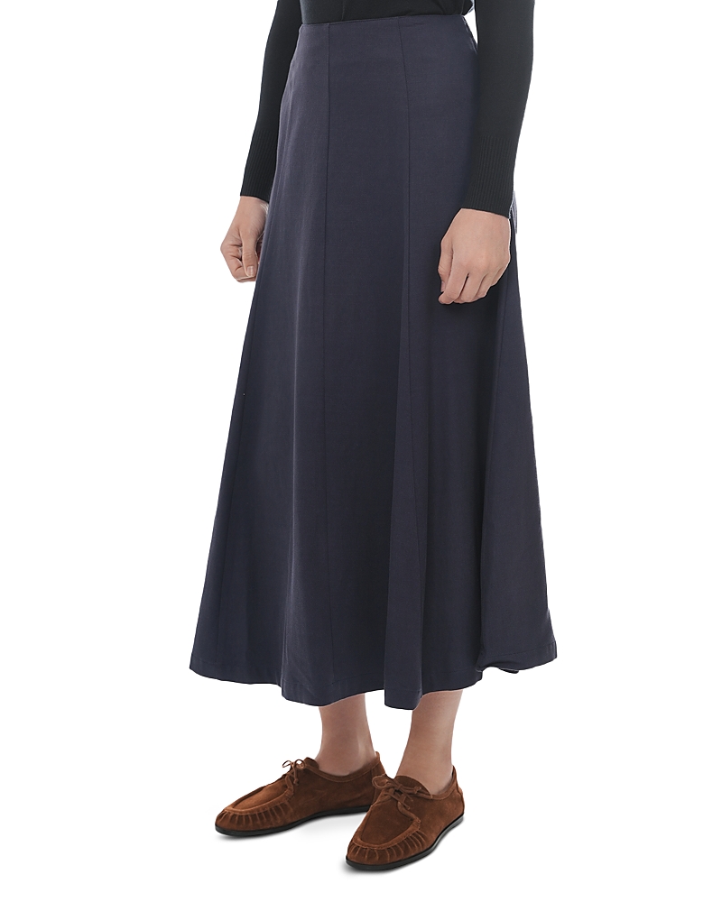 Point Twill Panel Skirt