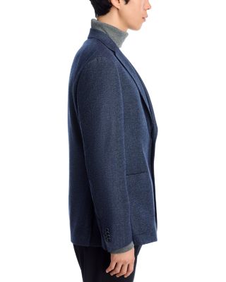 Loro Piana Fabric Melange Solid Unstructured Regular Fit Sport Coat - Exclusive