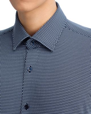 Hank Slim Fit Button-Front Shirt