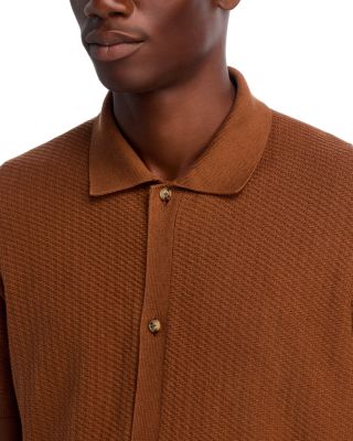 Iseppo Textured Short Sleeve Sweater