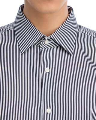 Hank Slim Fit Button-Front Shirt