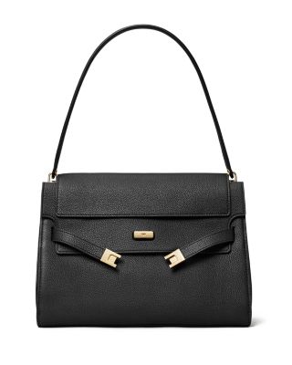 Lee Radziwill Pebble Leather Large Shoulder Bag