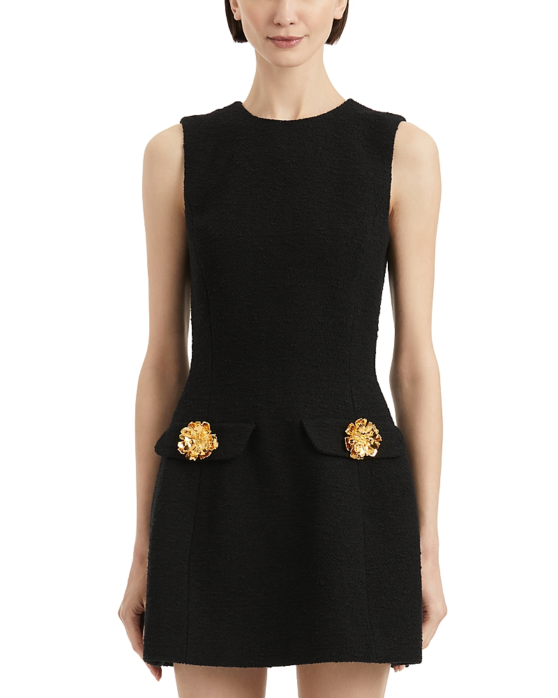 Oscar de la Renta Tweed Mini Dress
