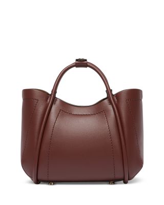 Marinxs Extra Small Bordeaux Leather Handbag