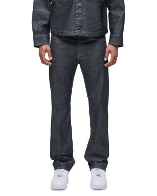 Wes Classic Straight Jeans in Coated Gunmetal