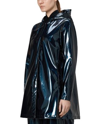 Hooded A-Line Rain Jacket
