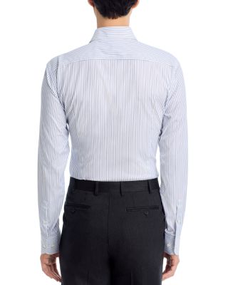 Hank Slim Fit Stretch Button-Front Shirt