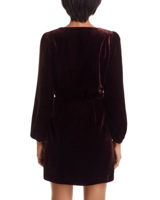 Lawry Faux Wrap Mini Dress