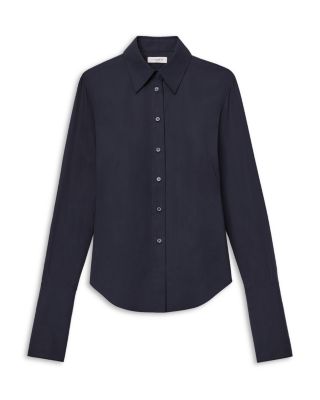 Drop Shoulder Fitted Blouse