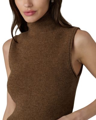 The Stevie Sleeveless Roll Neck Sweater