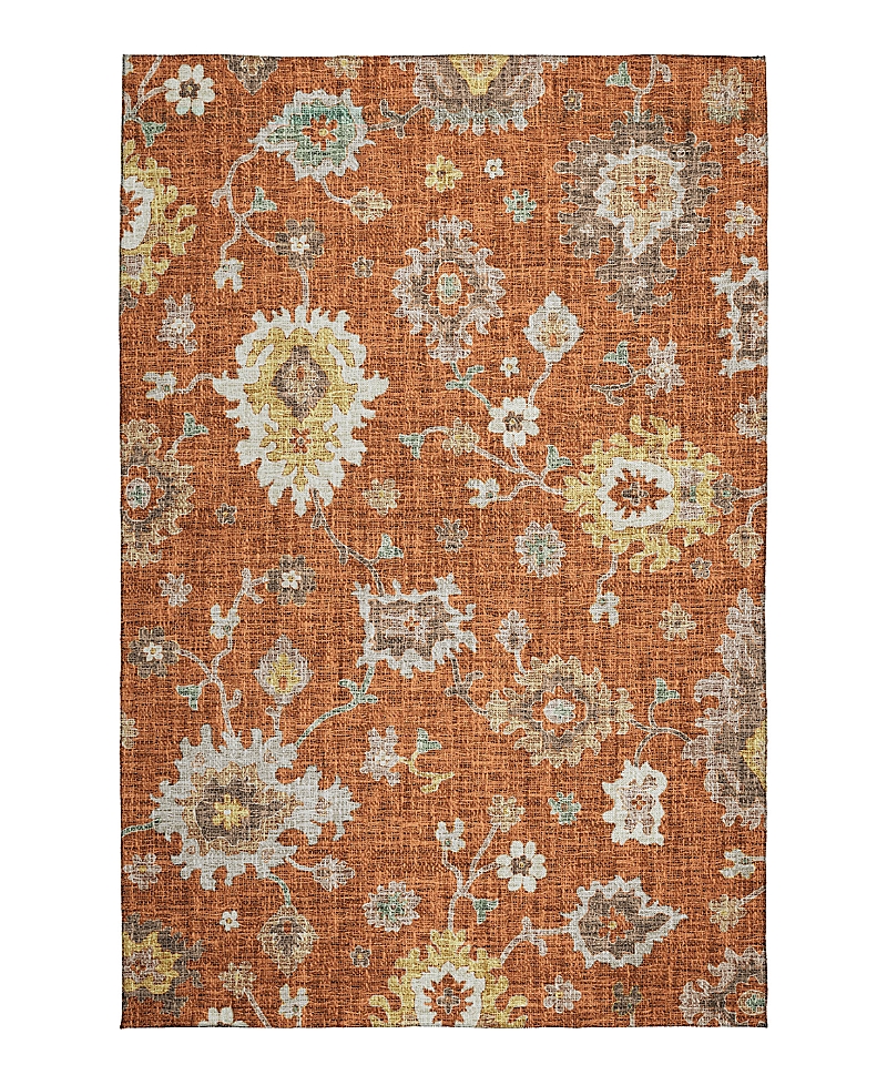 Dalyn Rug Company Dalyn Portico Washable Po6 Area Rug, 3' X 5' In Red