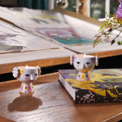 Eva Tealight Candle Holder, Set of 2