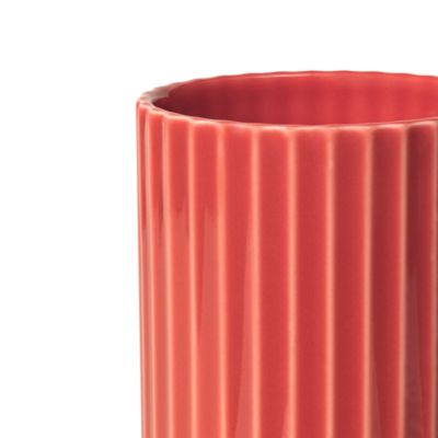 Lyngby Vase, 6.1&amp;quot; Red Porcelain