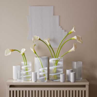 Lyngby Swirl Vase, 9.8&amp;quot;