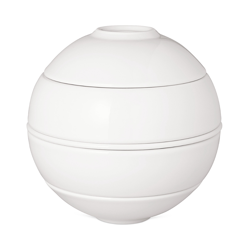 Villeroy & Boch La Petite White Boule 5 Piece Appetizer Set In White