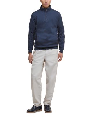 Lambeth Interlock Quarter-Zip Sweatshirt