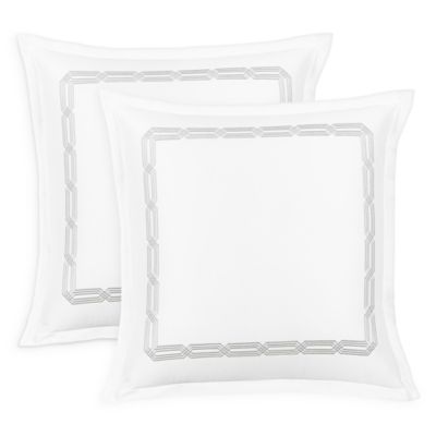 Italian Tivoli Embroidered Euro Sham, Pair - Exclusive