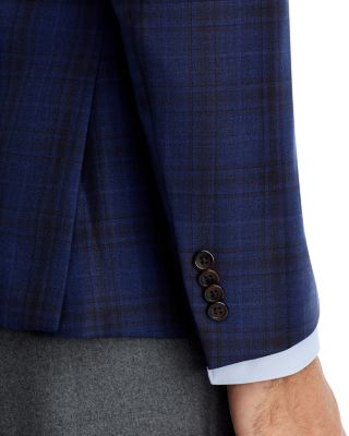 Plaid Regular Fit Sport Coat - Exclusive