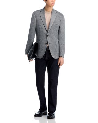 Wool Jersey Unstructured Regular Fit Sport Coat - Exclusive