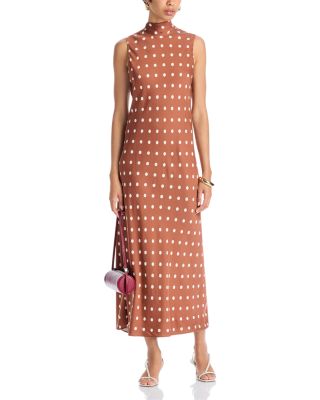 Ennis Satin Midi Dress