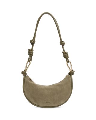 Avery Suede Shoulder Bag