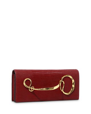 Twisted Gold Side Handle Clutch