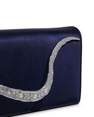 Crystal Curve Side Handle Clutch