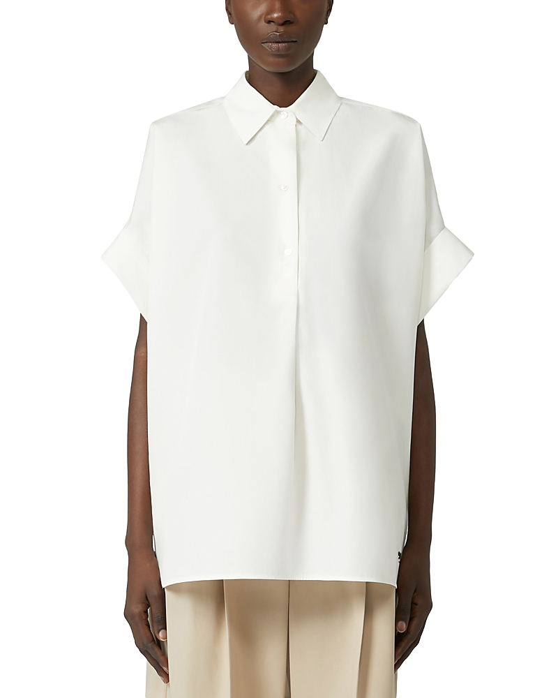 Weekend Max Mara Ardea Top In Gray