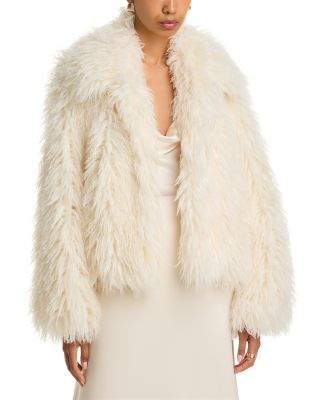 Geraldine Faux Fur Coat