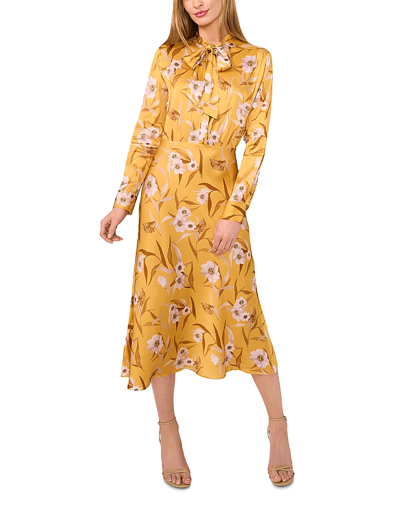 Ted Baker Kassia Neck Tie Long Sleeve Dress