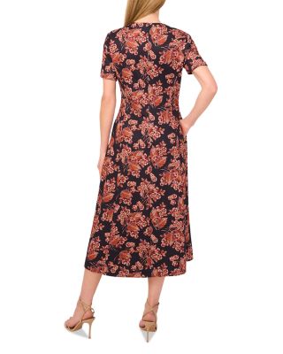 Marena Short Sleeve Midi Dress