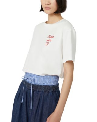 Acline Embroidered Tee