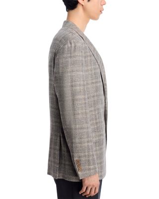 Plaid Classic Fit Sport Coat