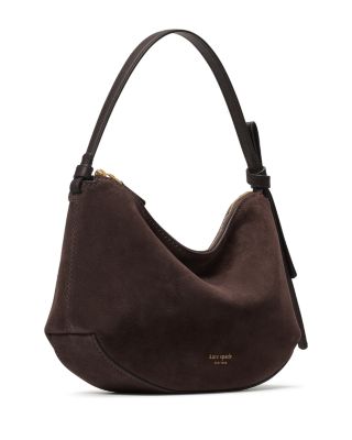 Loop Suede Shoulder Bag
