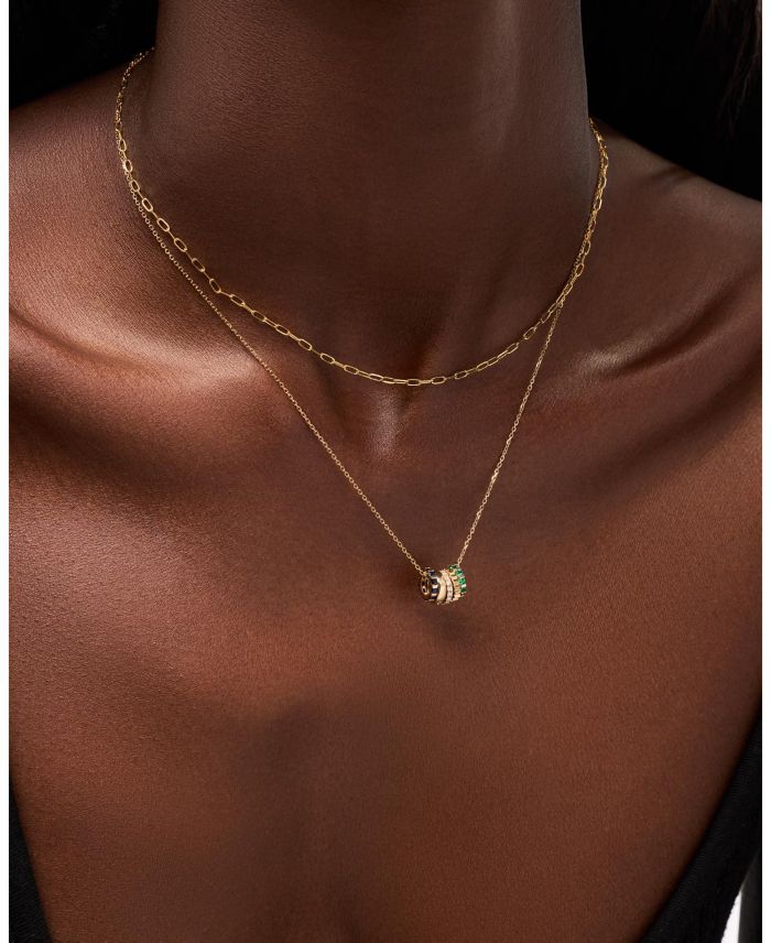 Solid Stella Charm Necklace