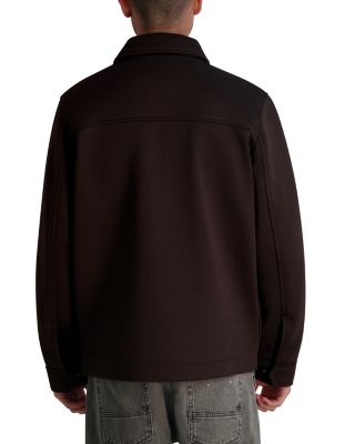 Twill Collared Shirt Jacket