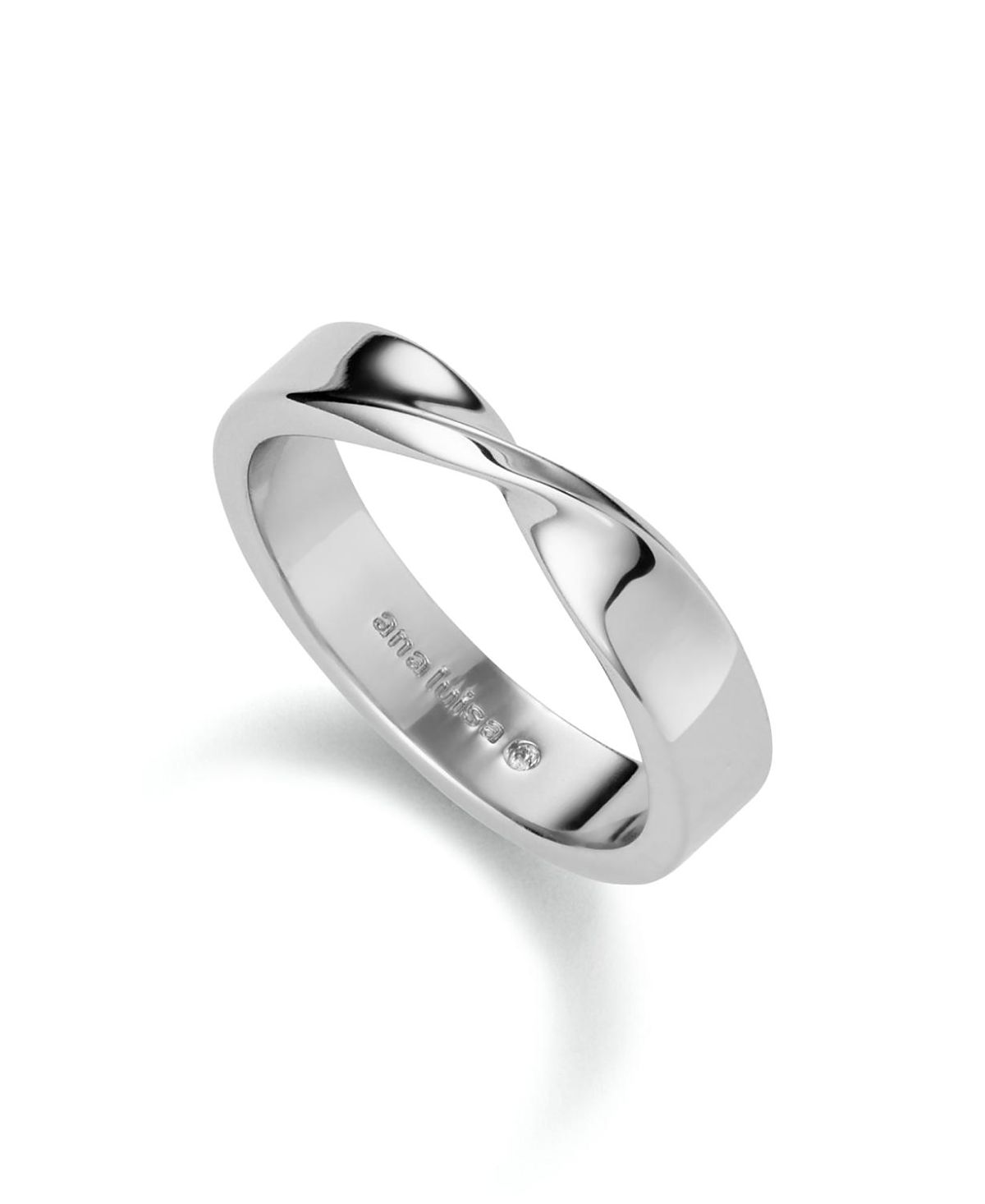 Ana Luisa Gold Band Ring - Eliora