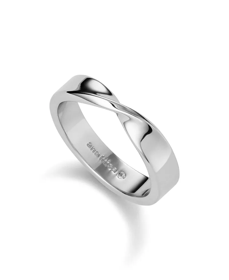 Ana Luisa Gold Band Ring - Eliora