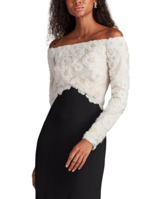  Giuliana Embroidered Bodice Gown