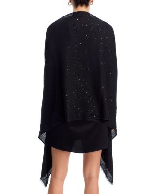 Cashmere Scattered Sequin Shawl