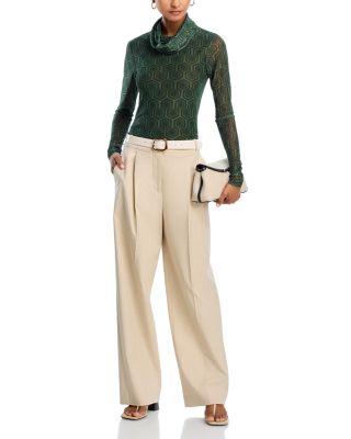 Mesh Turtleneck - Exclusive