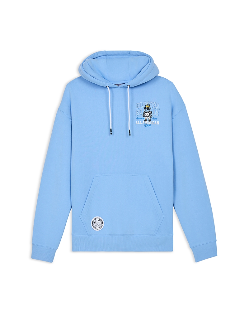 Goat Usa Boys' Graphic Logo Hoodie - Little Kid, Big Kid In Blue