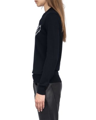 Kendy LC Heart Embroidered Sweater 