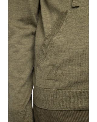 Clash We Double Cuff Wool Hoodie